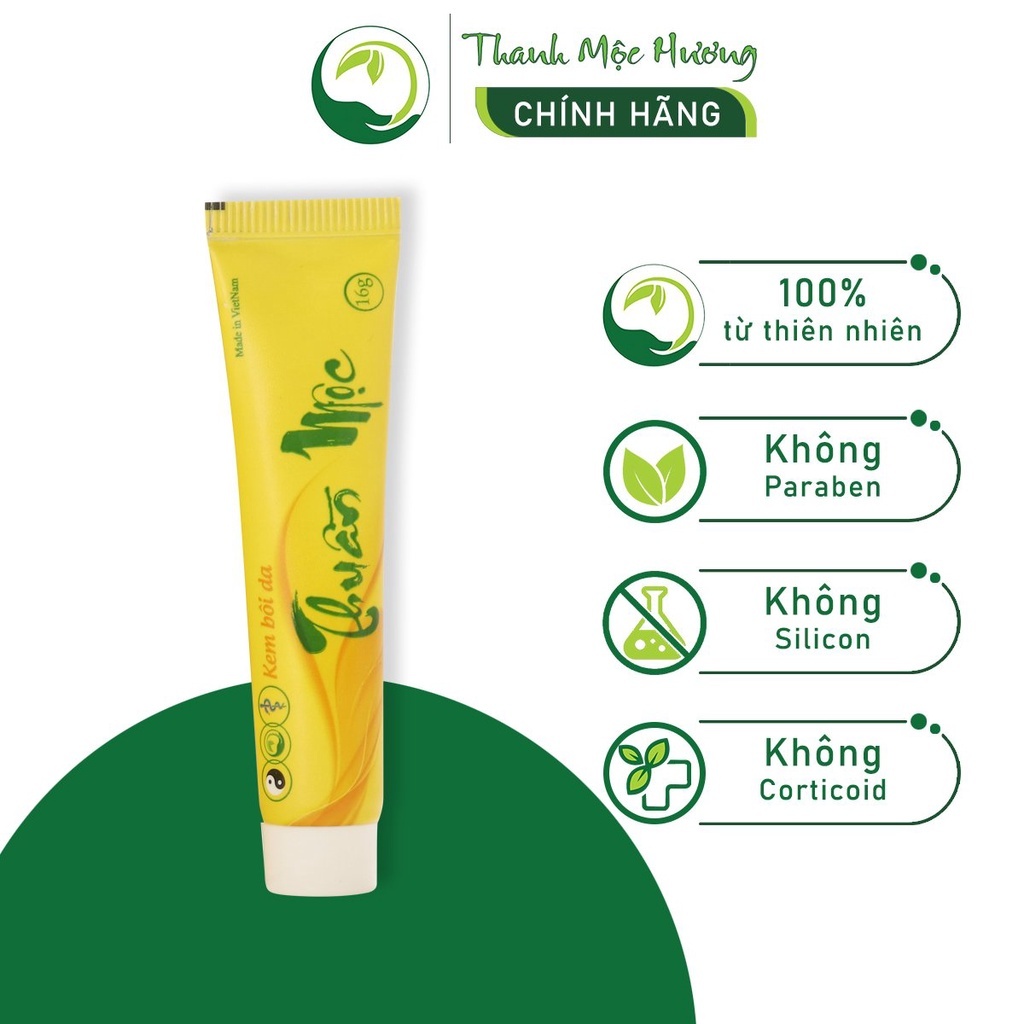 Kem Bôi Da Thuần Mộc Thanh Mộc Hương Tái Tạo Da, Bôi Nấm Ngứa Mẫu Mới 16G