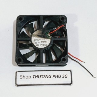 Quạt tản nhiệt fan: 6cm x 6cm x 1.5cm - điện áp dc 24v