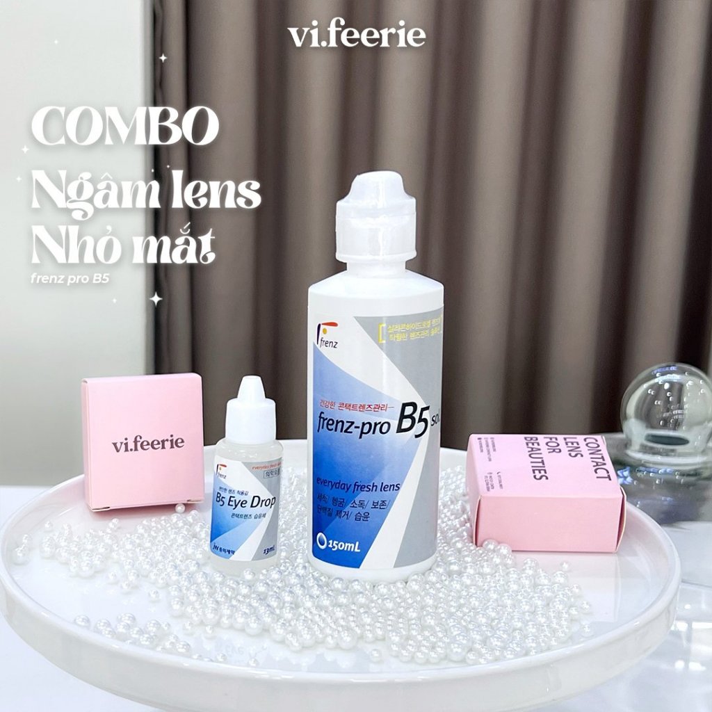 NƯỚC NGÂM LENS NHỎ MẮT LENS TIỆN DỤNG - VF Lens