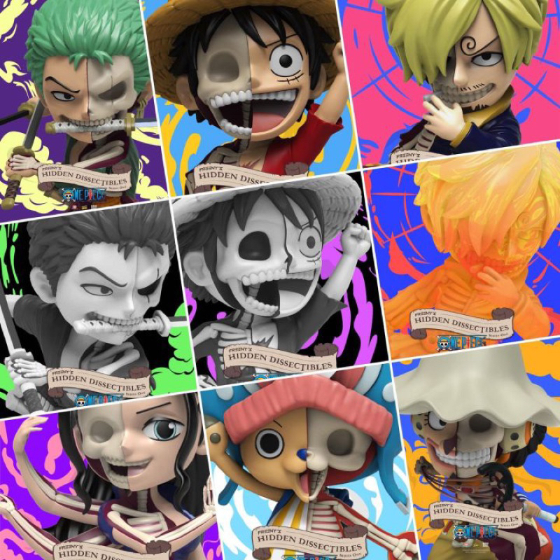 Mô Hình Blindbox OnePiece Băng Mũ Rơm - Mighty Jaxx