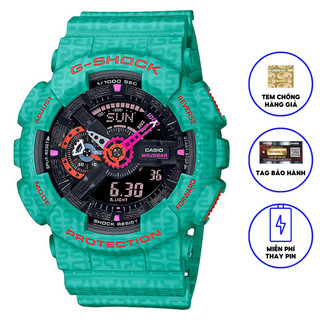 Đồng Hồ Casio Nam Dây Nhựa Chính Hãng GSHOCK GA-110SGG-3ADR