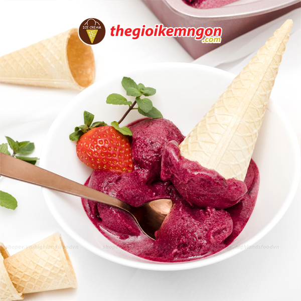 Bánh ốc quế ăn kem hình nón