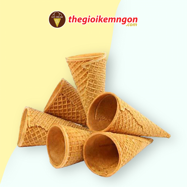 Bánh ốc quế ăn kem hình nón