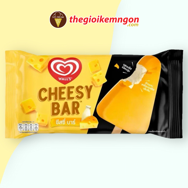 Kem phô mai Wall's Cheesy Bar (78ML)