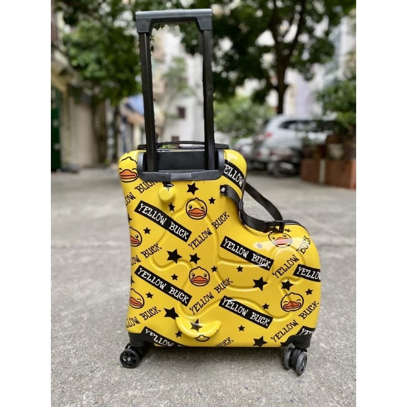 Vali kéo ngồi trẻ em vịt vàng yduck xin xò 20inh vbcare hkm enfa🌹🌹 freeship 🌹🌹 hkm enfa