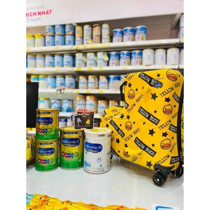 Vali kéo ngồi trẻ em vịt vàng yduck xin xò 20inh vbcare hkm enfa🌹🌹 freeship 🌹🌹 hkm enfa