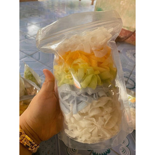 MỨT DỪA TÚI 500GR (Mứt dừa ít ngọt, làm tự nhiên)