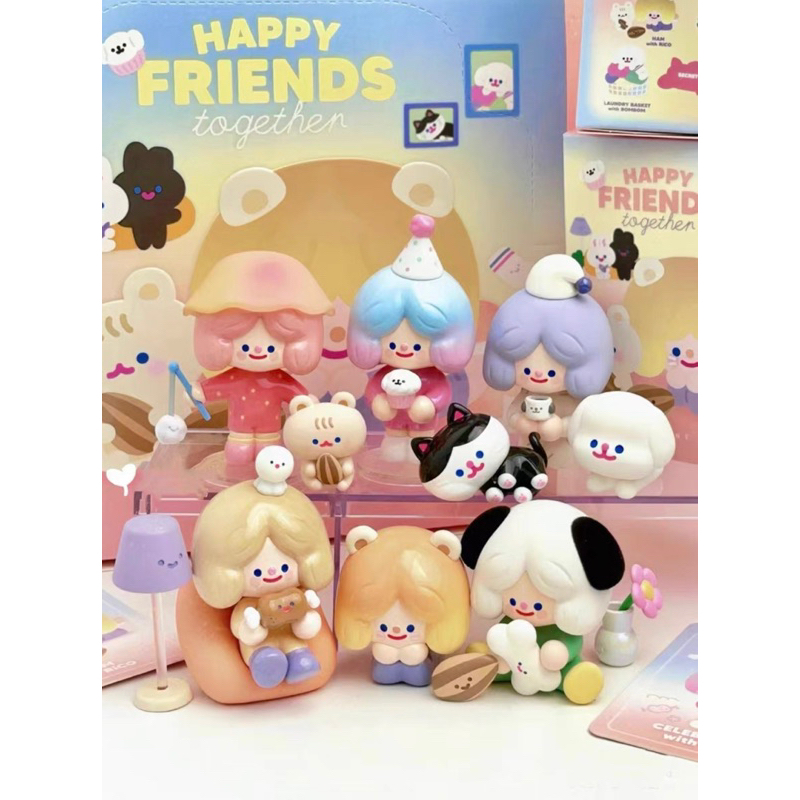 Rico Happy Friends/ Happy Dream mô hình trưng bày