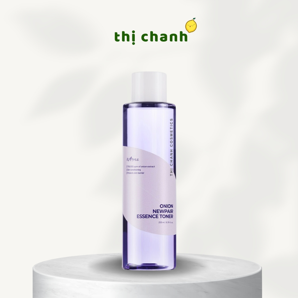 Toner Làm Dịu, Dưỡng Sáng Da ISNTREE ONION NEWPAIR ESSENCE TONER 200ML
