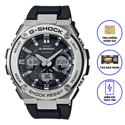 Đồng Hồ Nam Dây Nhựa Chính Hãng Casio GSHOCK GST-S110-1ADR