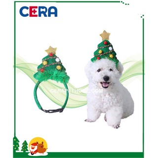 Lược cài cây thông noel xanh - lược cài noel 001