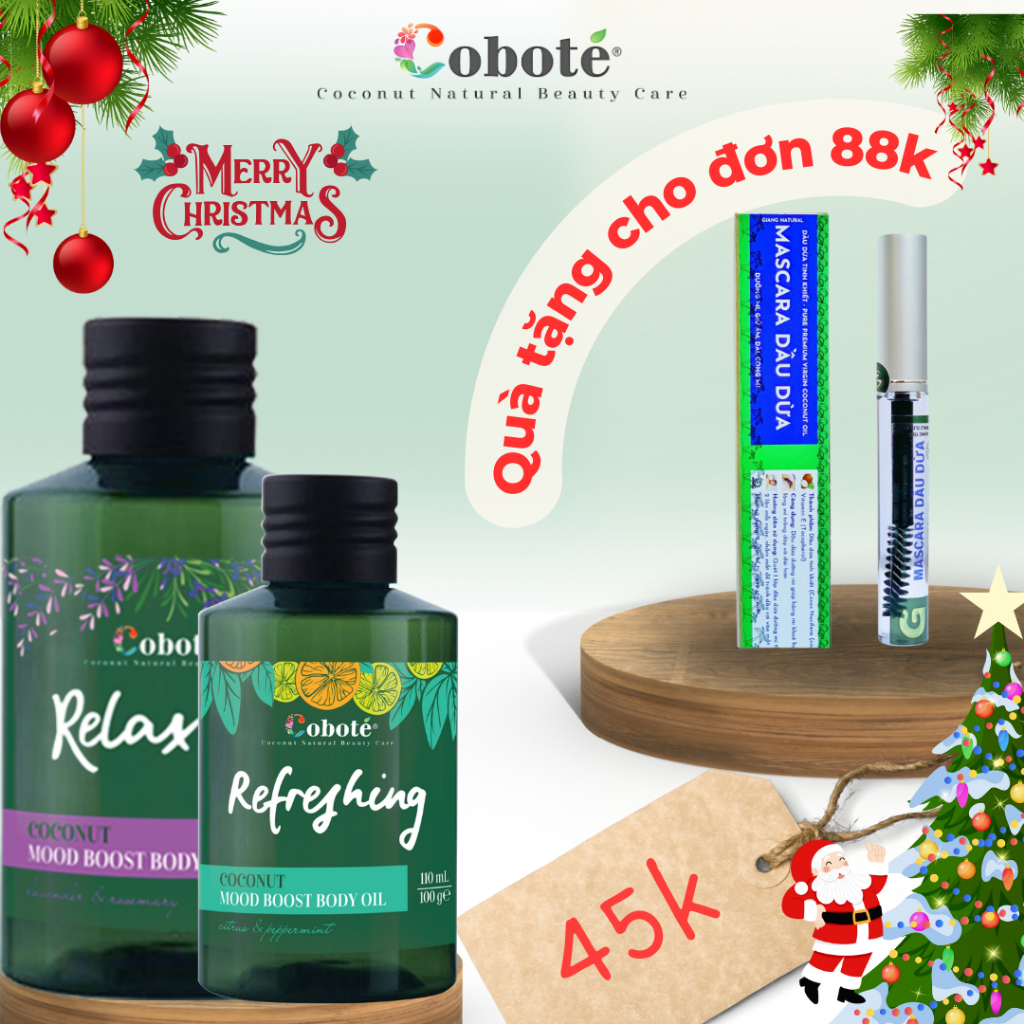 Dầu dưỡng thể thư giãn Coboté