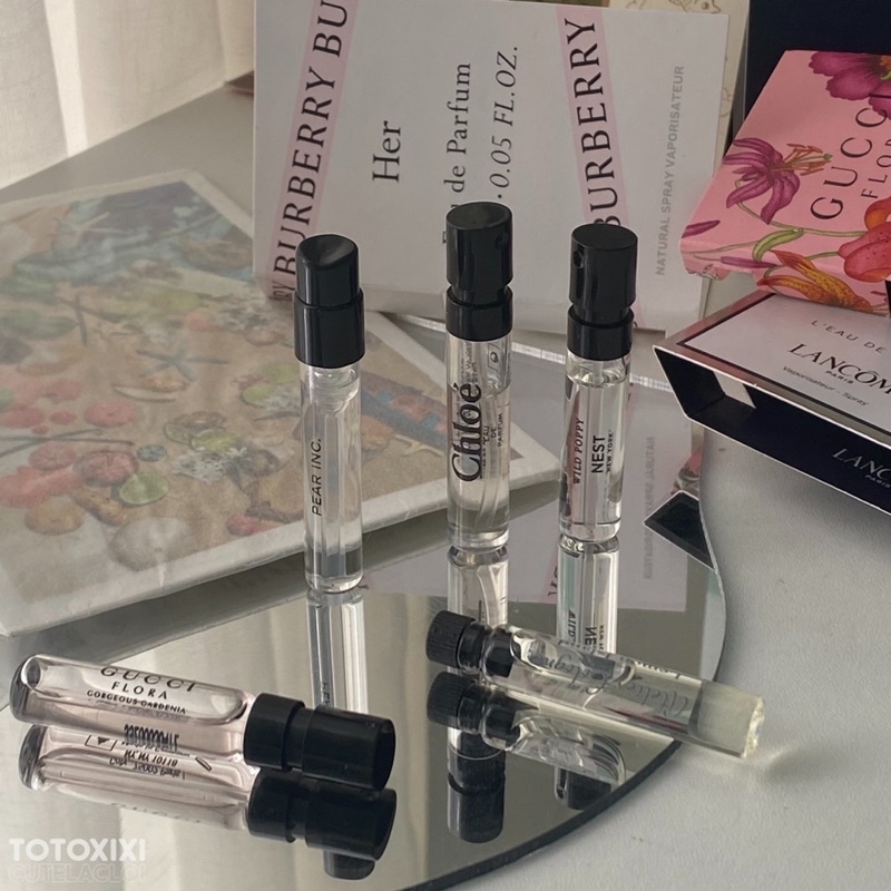 vial nước hoa dùng thử 2-3 lần 1ml