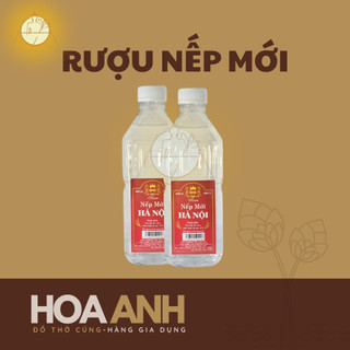 Rượu nếp mới - Rượu cúng nếp mới chai lớn giá rẻ