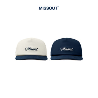 Nón A Frame Cap Missout White/ Dark Blue