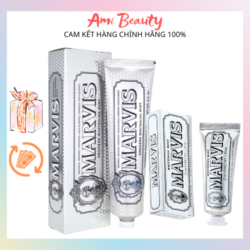 Kem Đánh Răng Marvis Whitening Mint 85ml