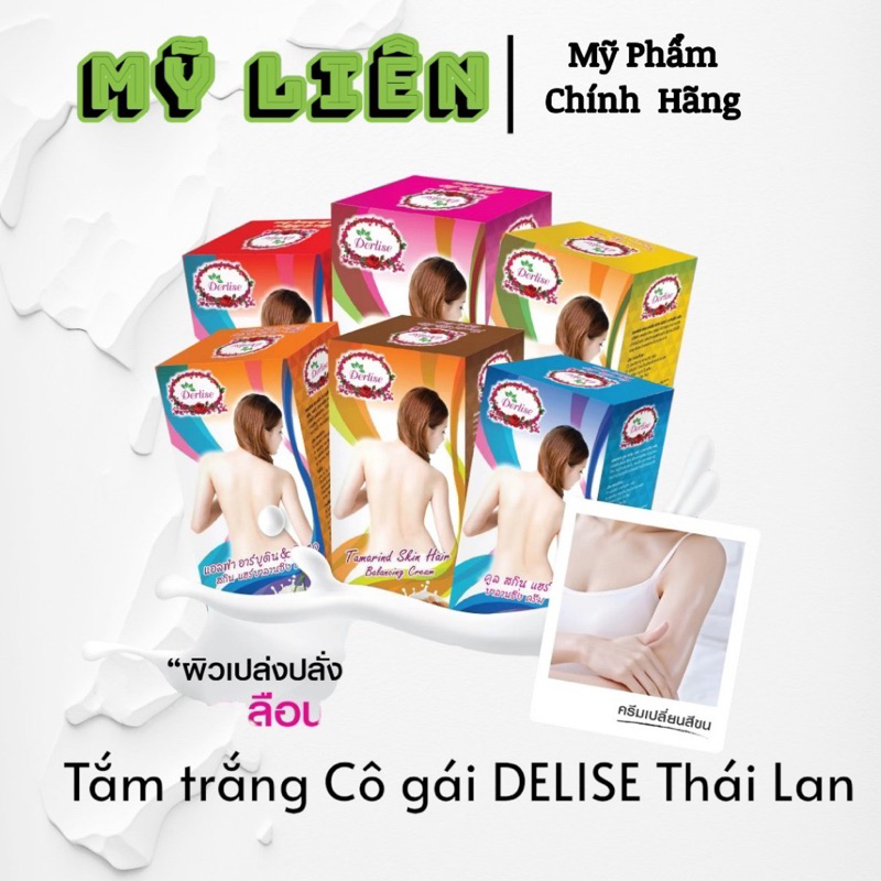 NỘI ĐỊA THÁI - Ủ TẮM TRẮNG cô gái DERLISE THÁI LAN - [CHÍNH HÃNG]