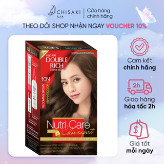 Kem Nhuộm Tóc Double Rich Màu 10N Nâu Hạt Dẻ 60g