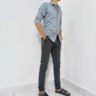 Bộ Quần Tây Áo Sơ Mi Nam, Set Quần Tây Âu Form Ôm Và Áo Sơ Mi Nam