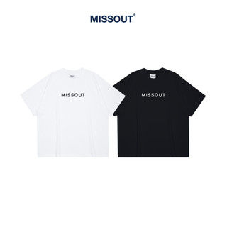 Áo Thun Trame Boxy Tee Missout Unisex - Black/White