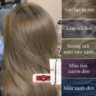  Thuốc nhuộm tóc Hàn Quốc thuốc nhuộm tại nhà  Không Cần Tẩy Tặng Kèm Oxy trợ nhuộm  