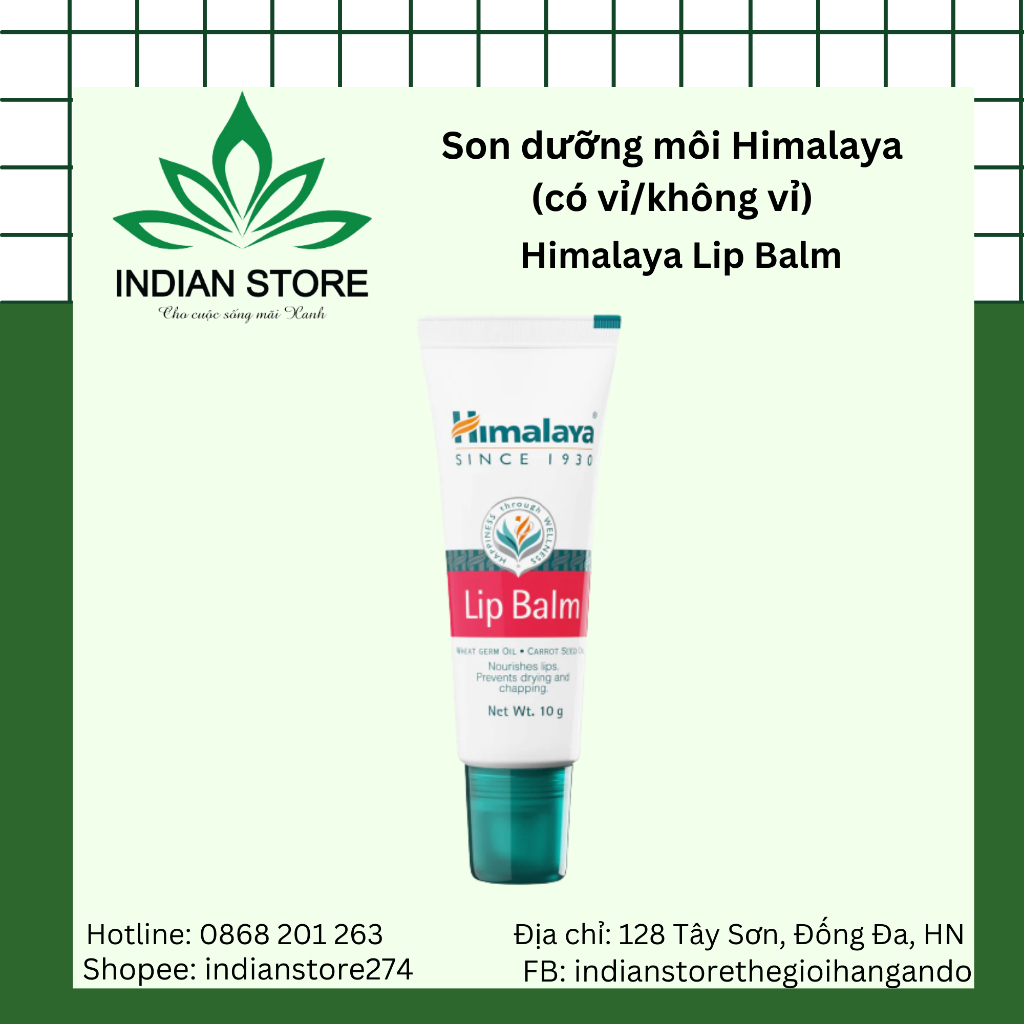 Son dưỡng môi - Himalaya Lip Balm 10g