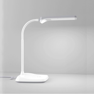 Đèn bàn led chống cận rạng đông 6w cảm ứng, đổi 3 màu / 5 mức ánh sáng rl 36-màu xám