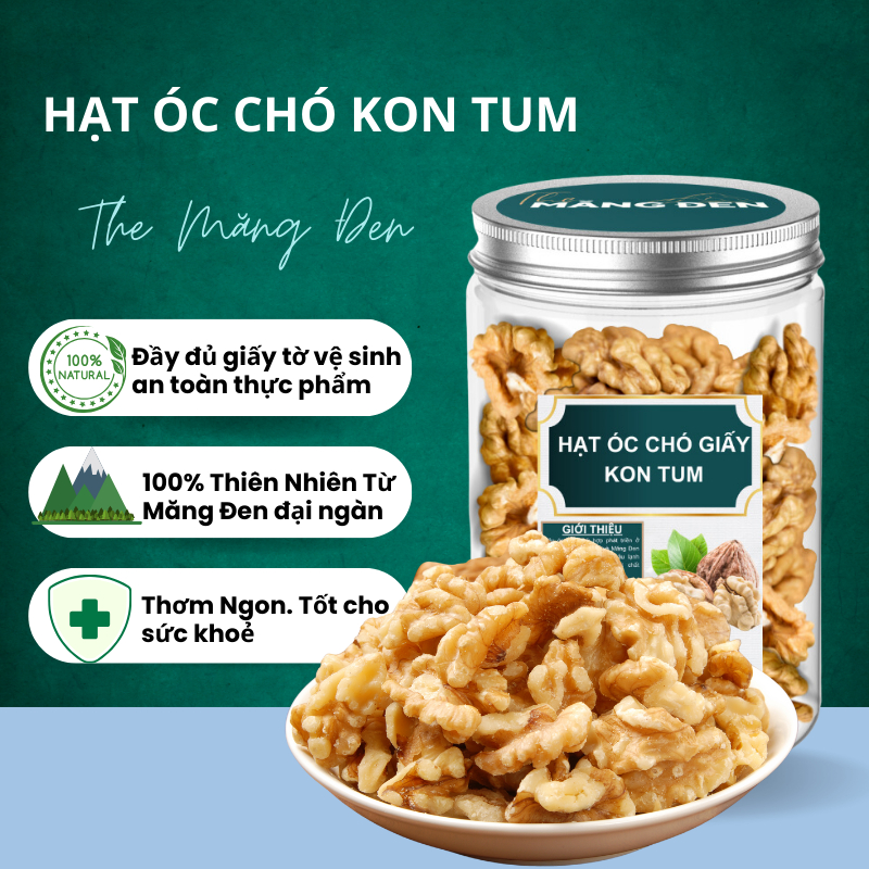 Hạt Óc Chó Giấy The Măng Đen 250g Đặc Sản Măng Đen Kon Tum