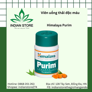 Viên uống thanh lọc máu, detox cơ thể - Himalaya Purim