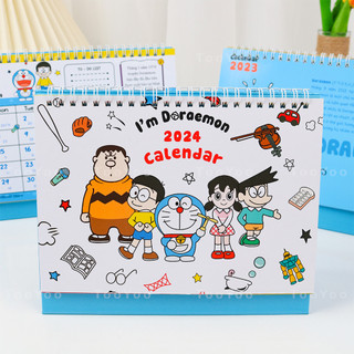 Lịch để bàn Doraemon 2024