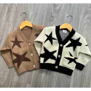 Áo  cho bé thu đông 2023, Áo Cardigan Len , áo len cho bé trai, bé gái