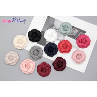 *Hoa trà dạ cao cấp 5cm - 5,5cm làm hoa cài áo, phụ kiện may mặc, phụ kiện tóc, phụ kiện thời trang, hoa trang trí