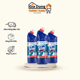 Nước Tẩy Bồn Cầu Vim Diệt Khuẩn (900ml) - Xanh Biển