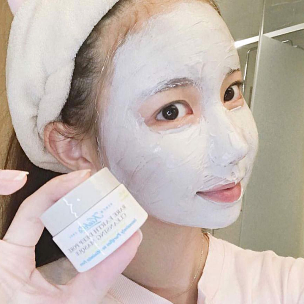 Mặt Nạ Đất Sét Kiehl's Rare Earth Deep Pore Cleansing Masque Làm Sạch Sâu Se Khít Lỗ Chân Lông, giảm mụn đầu đen