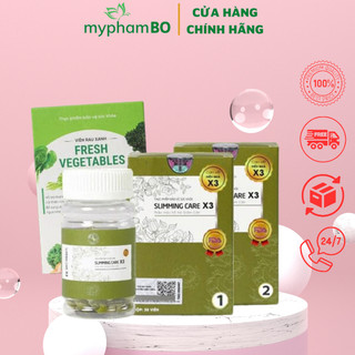 Trà thảo mộc giảm cân slimming care x3 30 viên giúp đào thải mỡ thừa, giảm cân nhanh chóng
