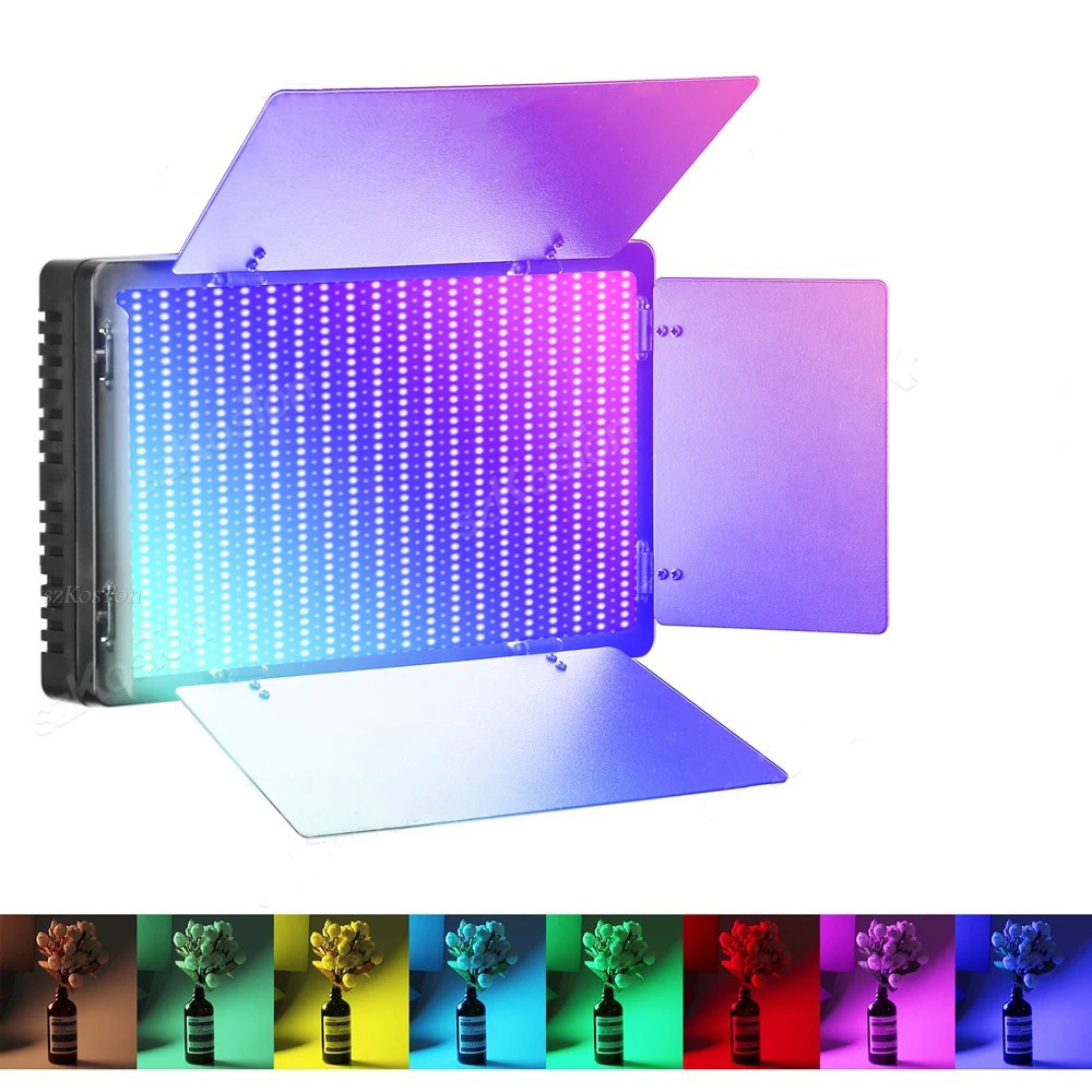 Đèn LED 50W U600 U800 RGB Chỉnh Màu ,Đèn Chụp Ảnh Phòng Thu Ánh Sáng Quay Video Chiếu Sáng Chụp Ảnh- Quay Video