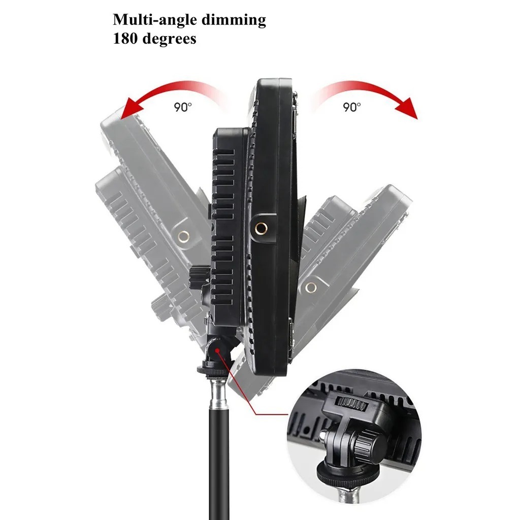 Đèn LED 50W U600 U800 RGB Chỉnh Màu ,Đèn Chụp Ảnh Phòng Thu Ánh Sáng Quay Video Chiếu Sáng Chụp Ảnh- Quay Video