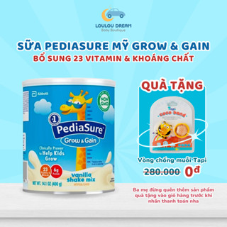  Sữa Pediasure Hươu Cao Cổ Grow & Gain Mỹ 400gr 
