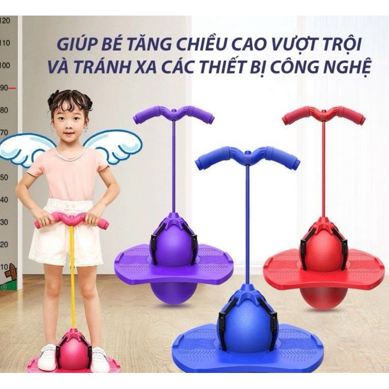 Bóng nhảy tăng chiều cao cho bé