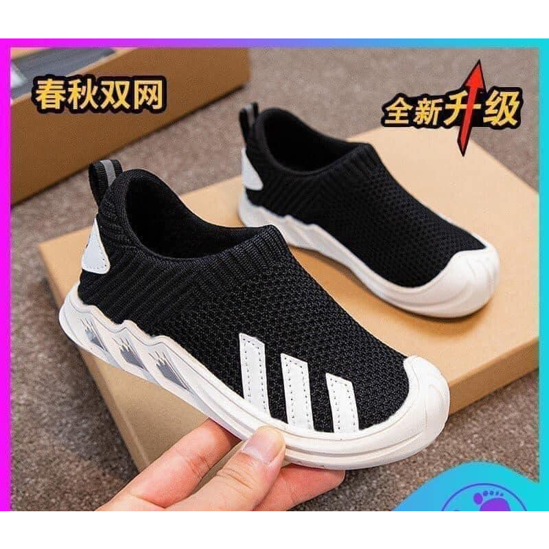 Giày lười trẻ em giày cổ chun co giãn thoáng khí thời trang thể thao hàng cao cấp hcom978