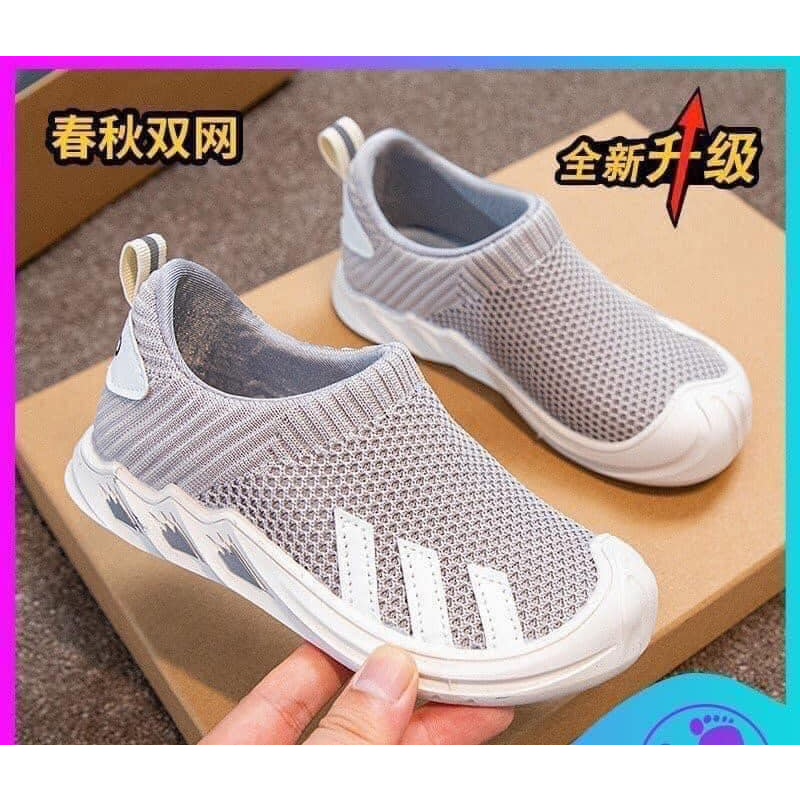 Giày lười trẻ em giày cổ chun co giãn thoáng khí thời trang thể thao hàng cao cấp hcom978