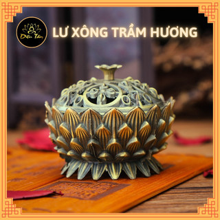 Lư đốt trầm hương, lư xông trầm shop Diệu Tâm mã lư dứa
