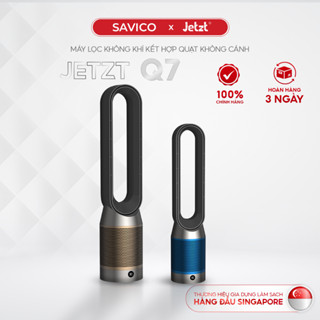 Máy lọc không khí kết hợp quạt không cánh Jetzt Q7 (Xanh/ Vàng)