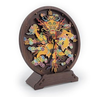 Đồng hồ gỗ rồng việt - 2024 giáp thìn