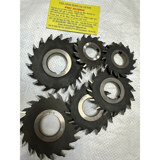 Dao phay đĩa 3 mặt cắt phi 63-125mm
