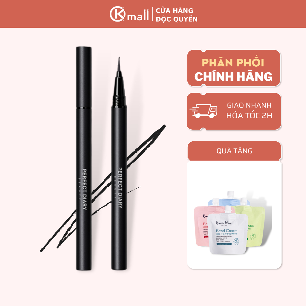 Bút Kẻ Mắt Nước Perfect Diary Chống Thấm Nước Lâu Trôi Nhanh Khô Dễ Sử Dụng Chống Nhòe Chống Lem 4.5g