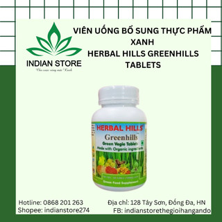 Viên uống bổ sung thực phẩm xanh - Herbal Hills GreenHills