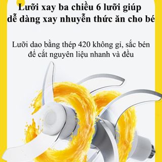 Máy xay ăn dặm đa năng chigo xay nghiền thực phẩm thịt rau củ quả