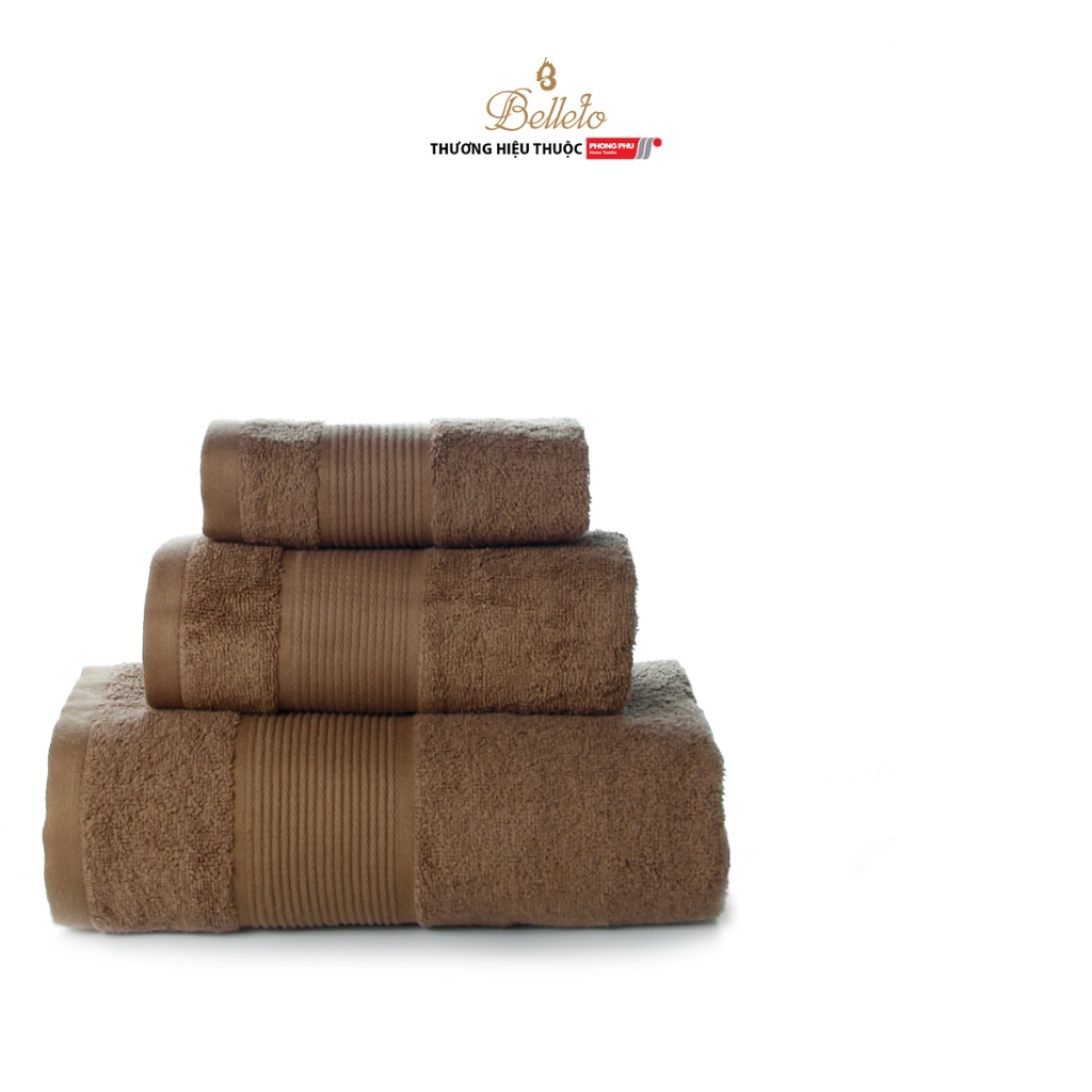 Khăn Mặt/Gội Đầu Belleto Cotton MB10 34x75cm