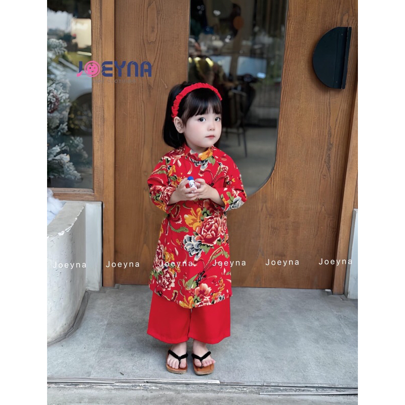 Áo dài công phượng bé trai bé gái